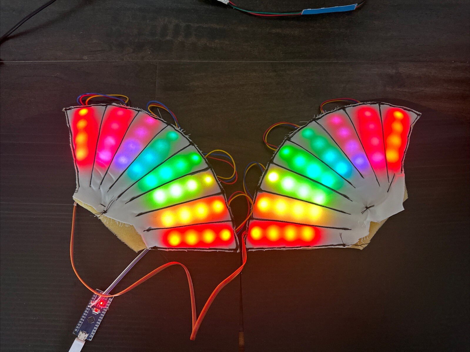 Punk Led Daft Punk LED RGB KIT - Guy Manuel Helmet Not Included - Battery ...