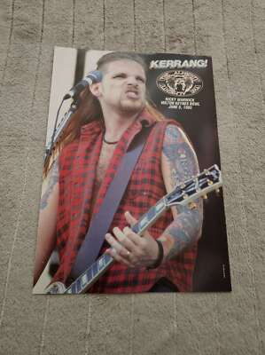 FPOT187 MAGAZIN BILD PIN UP/POSTER 11X8'' THE ALLMIGHTY - RICKY WARWICK