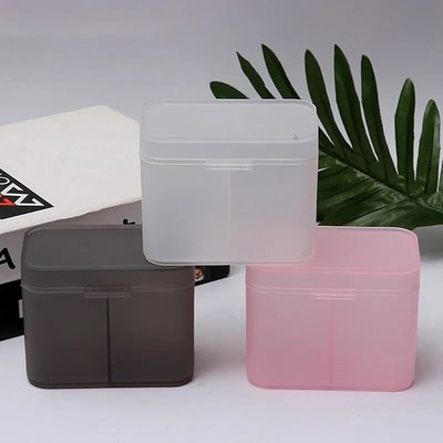 Cotton Pads Swab Nail Wipes Makeup Brush Organizer Storage Box Holder Container