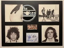 THE STROKES - Signed Autographed - IS THIS IT - Album Display Deluxe