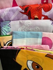 Childrens Pillowcase Dora Disney's Cars Princesss Pirates Standard Fabric NEW