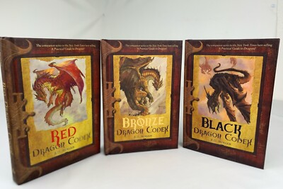 3 - Dragon Codex Black, Bronze, Red  by Henham, R.D. (Hardcover)