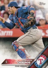 Lot of (10) 2016 Topps Mini ROBINSON CHIRINOS Card LOT SP/1000 #464 Rangers
