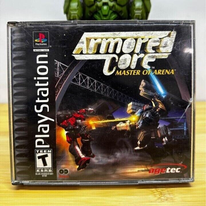 Armored Core: Master of Arena  (PS1) Gameplay 