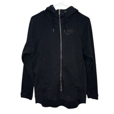 NIKE Women's Black Modern Cape Zip Hoodie Size Small