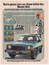 Original 1977 Mazda GLC (Great Little Car) Print Ad