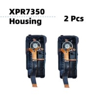Lot2 Black Replacement Front Housing Case W/Speaker Compatible For XPR7350 Radio