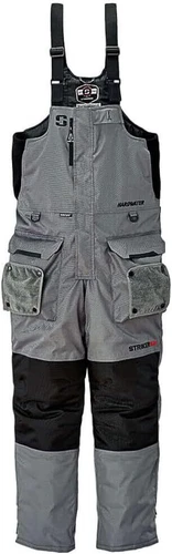Striker ICE Sureflote Insulated Hardwater Bib Gray Black Large