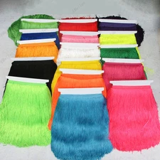 3Yards Chainette Long Tassel Fringe Trimmings Dance Costumes Sewing Material DIY