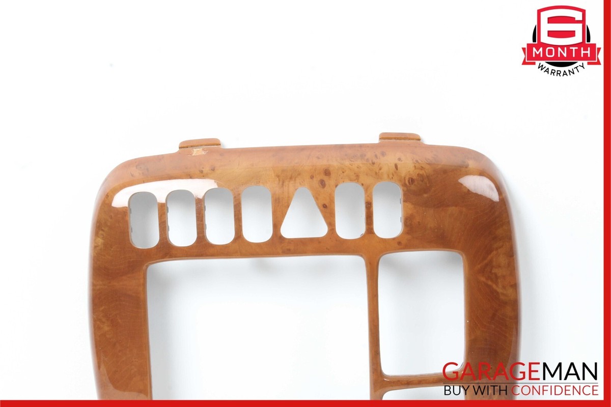 00-02 Mercedes W215 CL500 Center Console Radio Trim Cover Panel