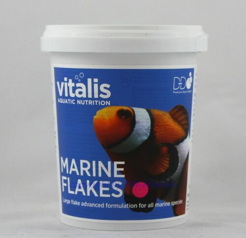 Vitalis Marine Flakes 250g Eimer MHD 10/23 Futter für Meeresfische 119,80€/kg - Picture 1 of 1