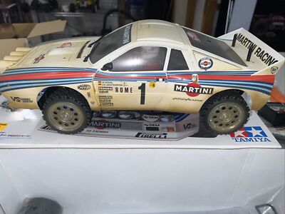 Tamiya RC Lancia 037 Rally Touring Car - White for sale online | eBay