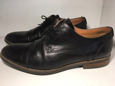 Florsheim Uptown Black Leather Wingtip Oxford Shoes (15166-001