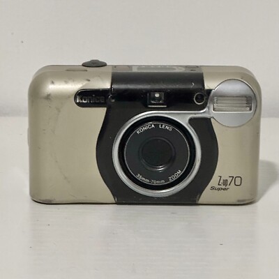 Konica Z-up 70 Super 35mm Zoom Point & Shoot Film Camera (TESTED - WORKING)