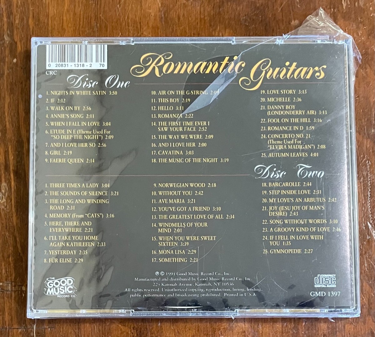 The Hill/Wiltschinsky Guitar Duo Romantic Guitars 2 CD NEW 50