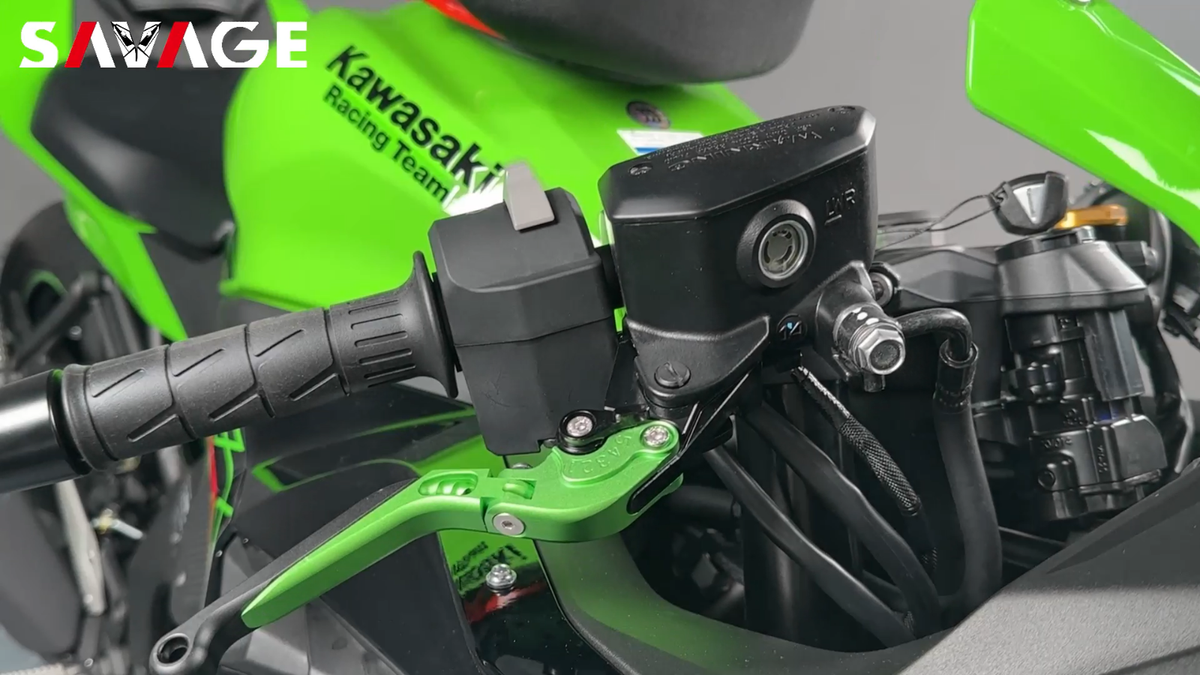Folding Adjustable Extendable Clutch Brake Levers For KAWASAKI