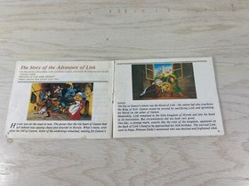 Zelda II: The Adventure of Link - Nintendo - NES - Authentic - Manual Pages 2-48