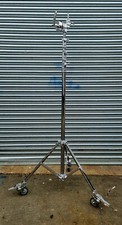 High roller Stand with Wheels, Jumbo Grip Head for Butterfly Frame