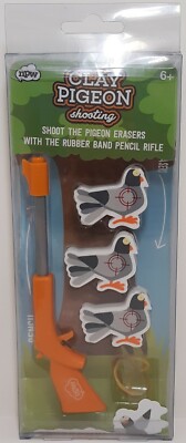 NPW Clay Pigeon Shooting Toy Game Desk Top Office Fun New Old Stock