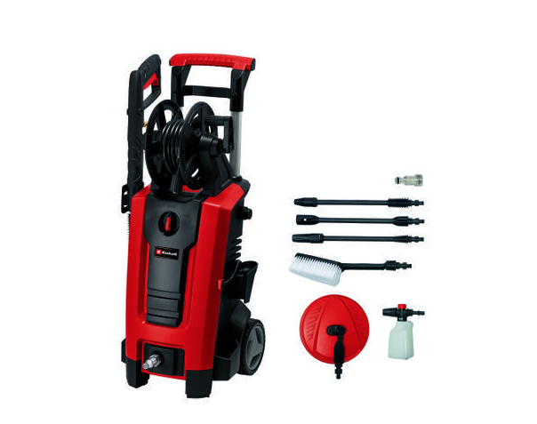 Idropulitrici TE-HP 140 Idropulitrice con avvolgitubo 140bar Einhell lava auto