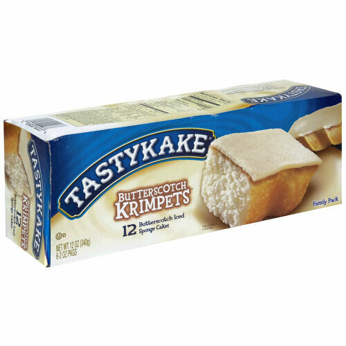 Tastykake Butterscotch Krimpets 2 Oz 6 Count for sale online eBay