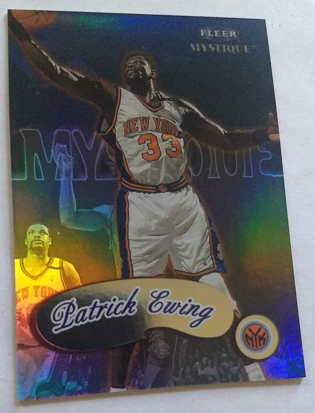 PATRICK EWING, 1999-00 FLEER MYSTIQUE #71, KNICKS