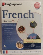 Linguaphone in Action V2 : French (CD-ROM) Language Lessons Tutor Brand New 