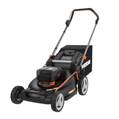 WORX Nitro WG752 40V Cordless 21'' Push 2X 5.0Ah Batteries