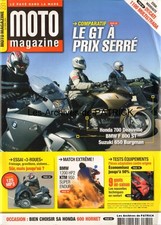 MOTO MAGAZINE 231 YAMAHA XT 500 BMW F800 ST HONDA Deauville SUZUKI 650 Burgman