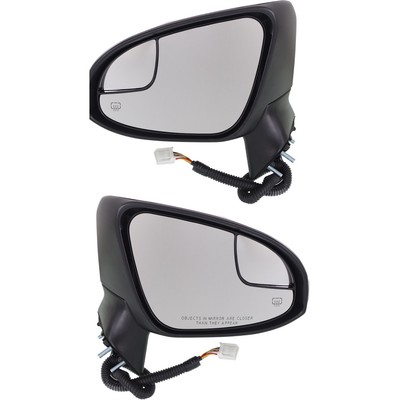 Mirrors For 2013-2014 Toyota Venza LH RH Power Heated Paintable w/ Signal Light