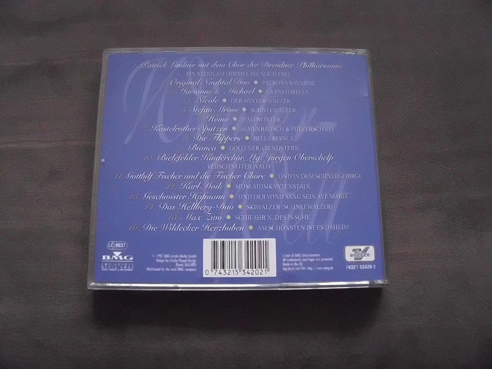 CD Winter-Welt-Die schönsten Lieder aus den Bergen Patrick Lindner Die Flippers - Bild 2 von 3