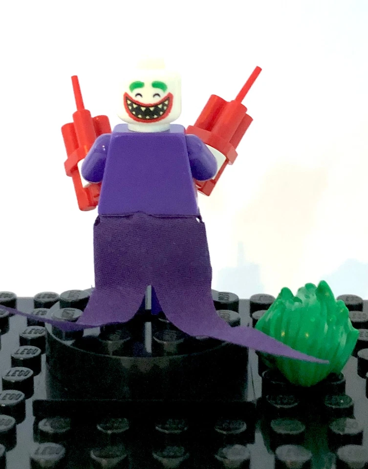 The LEGO Batman Movie - THE JOKER LONG COATTAILS - sh0354, sets 30523 211702 - Photo 3/4