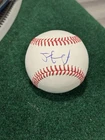 Justin Crawford Signed Rawlings OMLB Baseball PHILLIES