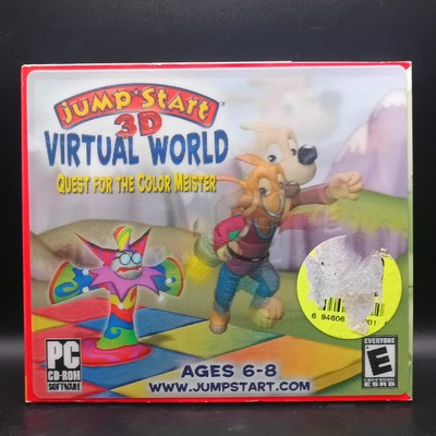 JumpStart 3D Virtual World Quest for the Color Meister (PC, 2008) Brand New