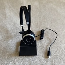 Jabra Evolve 65 Wireless Headset HSC018W E65 Charge Stand DIV010