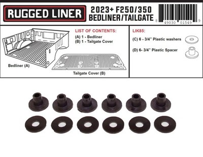 Rugged Liner Tailgate Protector Installation Kit - Rugged Liner Tailgate Kit