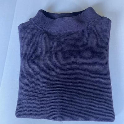 Marc O Polo Womens Blue Cotton Crew Neck Long Sleeve Sweater XL