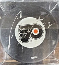 Craig Berube PHILADELPHIA FLYERS SIGNED AUTOGRAPHED OFFICIAL VEGUM PUCK