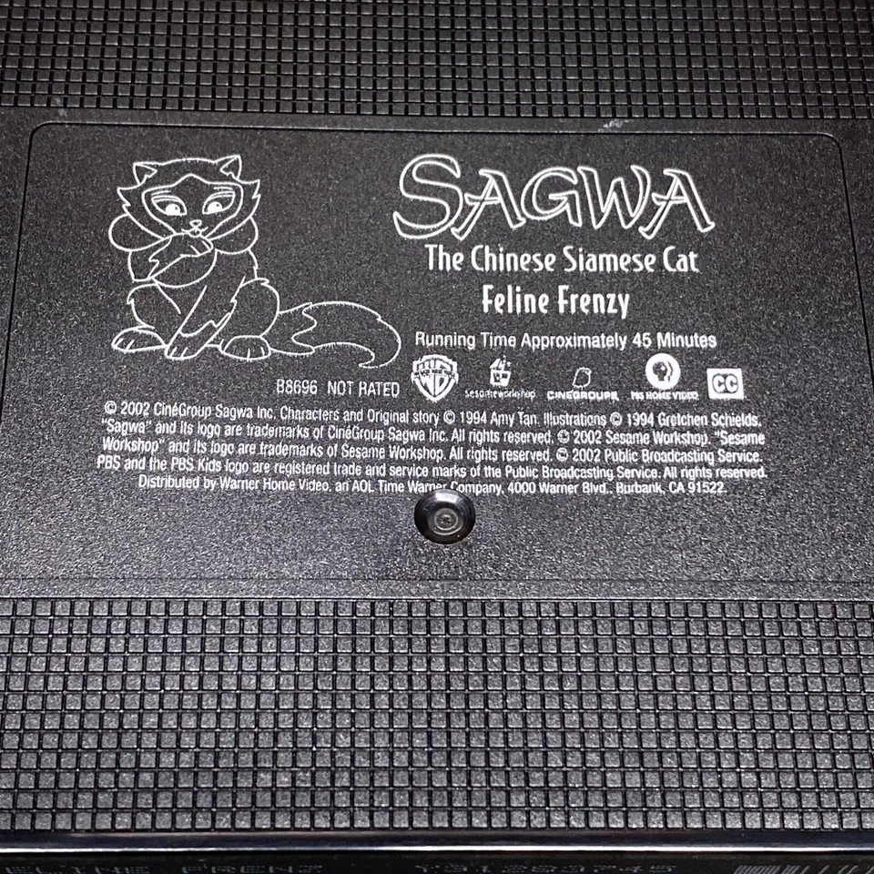 Sagwa - Feline Festivities (VHS, 2003) for sale online | eBay