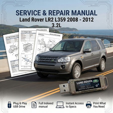 Land Rover Lr2 L359 2008 2009 2010 2011 2012 Service Repair Workshop Manual Usb