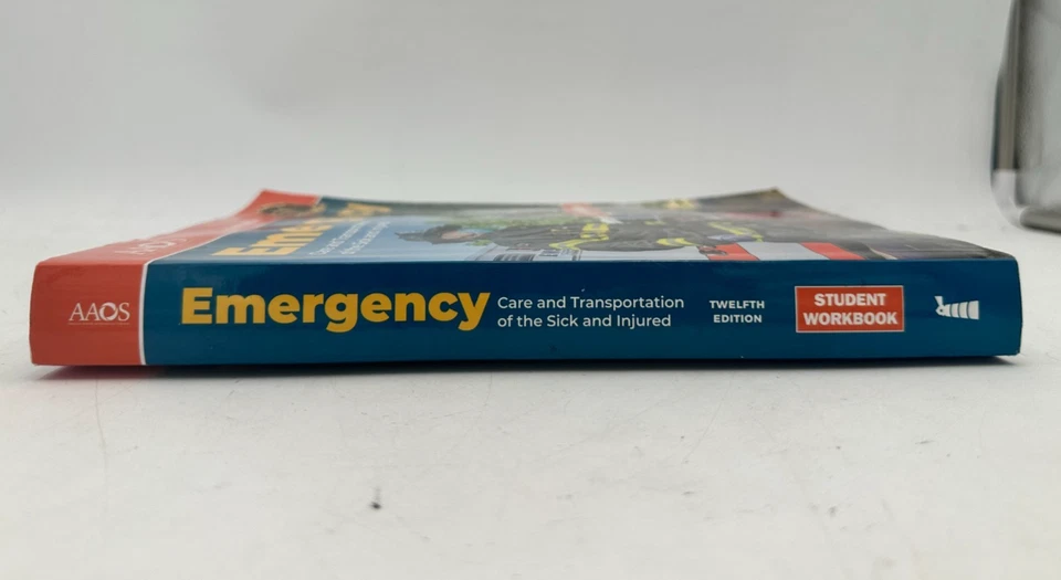 Emergency Care and Transportation AAOS 2021 TPB 12th edition - Student Workbook - Image 3 of 4