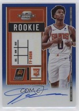 2020 Contenders Optic Rookie Ticket Blue Prizm 13/99 Ty-Shon Alexander Auto 0wy3