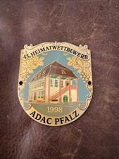 German Grill Badge Car Rally Adac Pfalz 1998 Germany Heimatwettbewerb