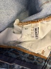 Molly Goddard Blue Leopard Print Jeans Sz 27 — photo 3