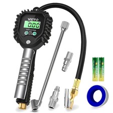 Reifendruckprüfer digital 255 PSI LCD Messgerät Luftfüller Auto Motorrad
