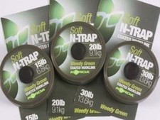 Gancho Korda Soft N-Trap 15 lb grava marrón/PESCA DE CARPA