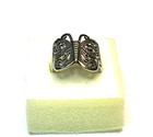 925 Sterling Filigree Butterfly Ring CZ Accent Sz 6.25. — photo 3