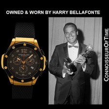 St hrling Apocalypse 160 Watch - OWNED  WORN BY HARRY BELLAFONTE with COA