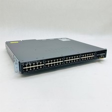 Cisco Catalyst 3650 48 Port PoE Gigabit Ethernet Network Switch WS-C3650-48FD-L