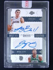 2017-18 Panini Dominion Jayson Tatum/Lonzo Ball RC Rookie Dual Auto /25